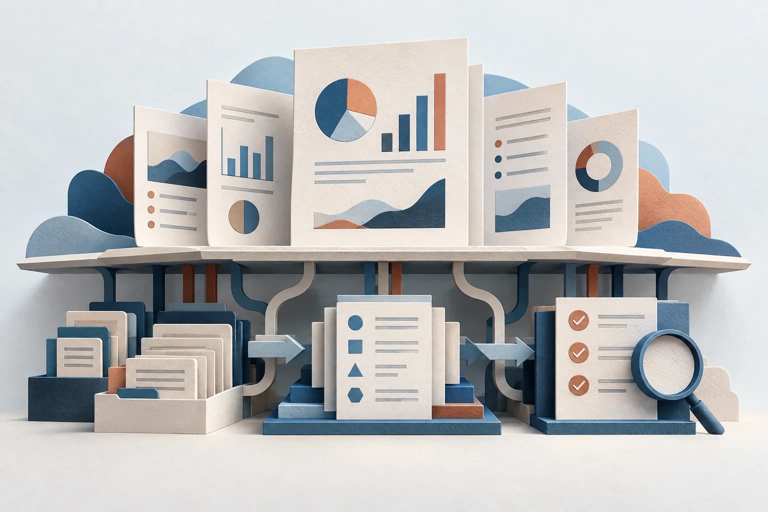 Cover illustration for Client reporting system for agencies: scale reports without rebuilding decks