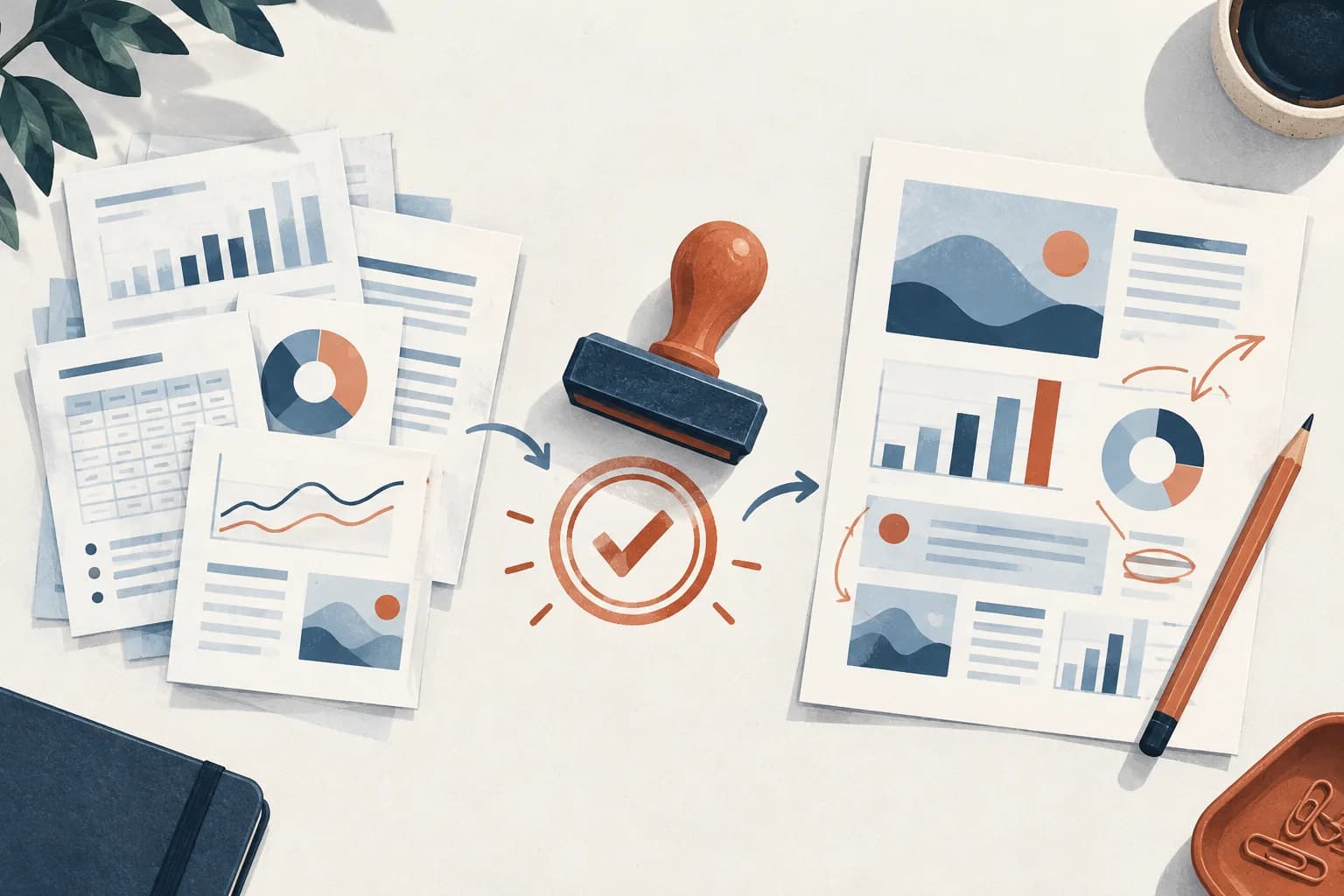 Cover illustration for Client reporting workflow for agencies